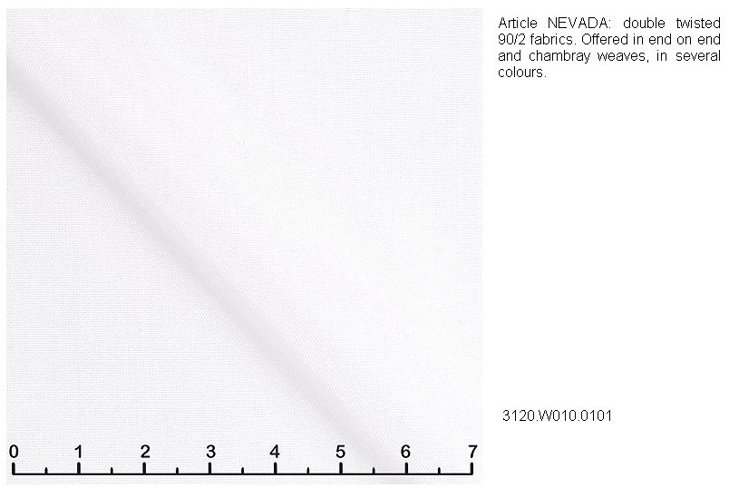 Men's Contemporary Fit Elevated Twill White Shirt - Image 4
